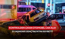 Kontrolden çıkan otomobil can aldı: 21 yaşındaki genç hayatını kaybetti