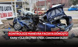 Kontrolsüz manevra faciaya dönüştü: Karşı yola geçmek istedi, canından oldu!