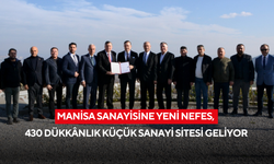 Manisa Sanayisine yeni nefes, 430 dükkânlık küçük sanayi sitesi geliyor