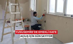 Yunusemre’de emekli kafe açılış için gün sayıyor
