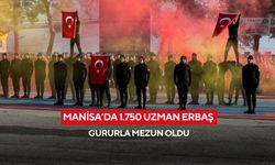 Manisa’da 1.750 uzman erbaş gururla mezun oldu