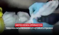 Nefes kesen operasyon: Tırın gizli bölmesinden uyuşturucu fışkırdı!