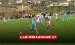 Alaşehir’de tarihi skor: 13-0