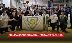 Manisalı sporculardan madalya yağmuru