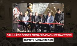 Salihli’de Önder Organizasyon ve Davet Evi hizmete açıldı