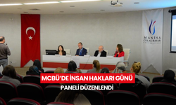 MCBÜ’de İnsan Hakları Günü paneli düzenlendi