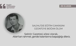 Salihli’de eğitim camiasını üzüntüye boğan ölüm