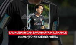 Salihlispor’dan savunmaya milli hamle ! Egemen Tutar, Salihlispor’da