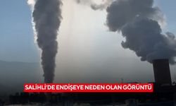 Salihli’de endişeye neden olan görüntü