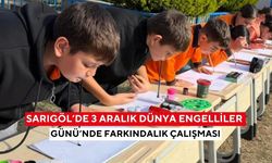 Sarıgöl’de 3 Aralık Dünya Engelliler Günü’nde farkındalık çalışması