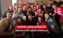 Sarıgöl Gençlerbirliği sezonun ilk galibiyetini aldı