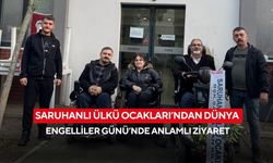 Saruhanlı Ülkü Ocakları’ndan Dünya Engelliler Günü’nde anlamlı ziyaret