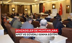 Şehzadeler’de muhtarlara afet ve güvenli ısınma eğitimi