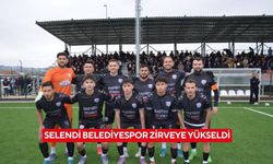 Selendi Belediyespor zirveye yükseldi
