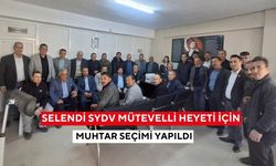 Selendi SYDV mütevelli heyeti için muhtar seçimi yapıldı