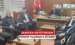 Sendika heyetinden Müdür Yıldırak’a ziyaret