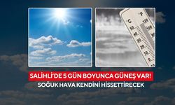 Salihli’de 5 gün boyunca güneş var! Soğuk hava kendini hissettirecek