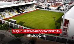 Düşme hattındaki Somaspor’dan birlik çağrısı