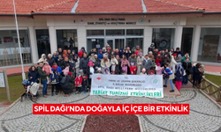 Spil Dağı’nda doğayla iç içe bir etkinlik