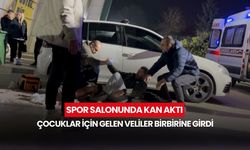 Spor salonunda bıçaklı kavga! Minik basketbolcular yüzünden tartışma bıçaklı kavgaya döndü...