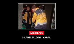 Salihli’de iş yerine silahlı saldırı: 1 yaralı