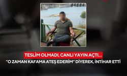 Teslim olmadı, canlı yayın açtı… “O zaman kafama ateş ederim” diyerek, intihar etti