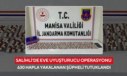 Salihli’de eve uyuşturucu operasyonu: 630 hapla yakalanan şüpheli tutuklandı