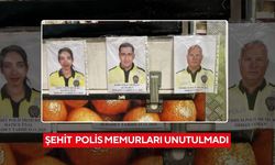 Şehit olan ikisi Salihlili üç polis memuru unutulmadı