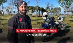 İki arkadaşın iki teker üzerinde ‘Umre' serüveni