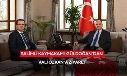 Salihli Kaymakamı Güldoğan’dan Vali Özkan’a ziyaret