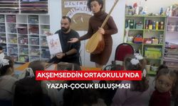 Akşemseddin Ortaokulu’nda yazar-çocuk buluşması