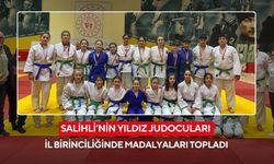 Salihli’nin yıldız judocuları Manisa’da madalyalara ambargo koydu