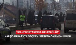 Yolun ortasında gelen ölüm: Karşıdan karşıya geçmek isterken canından oldu