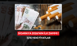Sigaraya 2026'nın ilk zammı ! İşte yeni fiyatlar