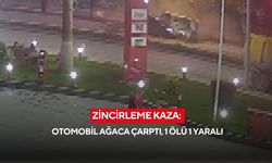 Zincirleme kaza: Otomobil ağaca çarptı, 1 ölü 1 yaralı