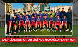Salihli Ankaspor U16 Ligi’nde namağlup şampiyon oldu