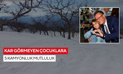 Alaşehirli çocuklar karla Cumhuriyet Meydanı’nda buluşacak