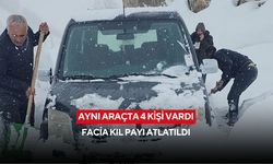 Aynı araçta 4 kişi vardı, facia kıl payı atlatıldı