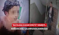 "Bayılana kadar döktü" demişti... Kezzaplı saldırıda yeni görüntüler!