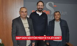 Büyük Birlik Partisi Salihli ilçe teşkilatından Sektör Medya’ya ziyaret