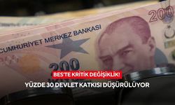 BES'te yüzde 30 devlet katkısı dönemi bitiyor: Bakanlık düğmeye bastı, işte yeni oran