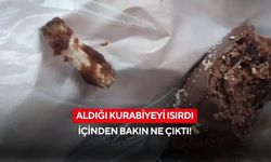 Bir ısırıkla hayatının şokunu yaşadı! Kurabiyenin içinden bakın ne çıktı