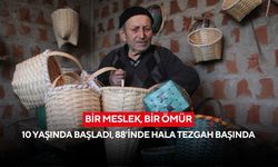 Bir meslek, bir ömür: 10 yaşında başladı, 88’inde hala tezgah başında