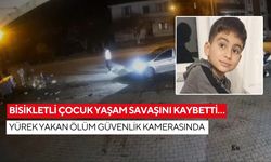 Bisikletli çocuk yaşam savaşını kaybetti… Yürek yakan ölüm güvenlik kamerasında