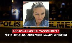 Boğazına kaçan elma sonu oldu! Nefes borusuna kaçan parça hayatını söndürdü