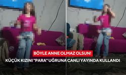 Böyle anne olmaz olsun! Küçük kızını ''para'' uğruna canlı yayında kullandı