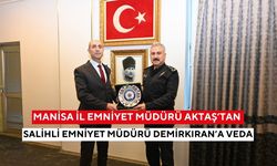 Salihli emniyetinde veda zamanı: Burhan Demirkıran emekliye ayrıldı