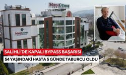 Salihli’de Medigüneş'te kapalı bypass mucizesi: Hasta kısa sürede sağlığına kavuştu