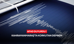 Kahramanmaraş'ta 4 büyüklüğünde deprem