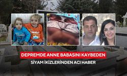 Depremde anne babasını kaybeden siyam ikizlerinden acı haber